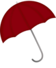 Red Umbrella Clip Art